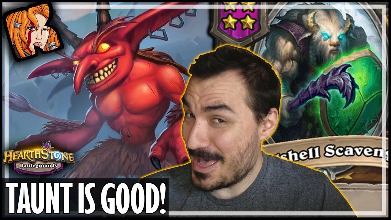 TAUNT BUILDS ARE PRETTY GOOD?! - Hearthstone Battlegrounds