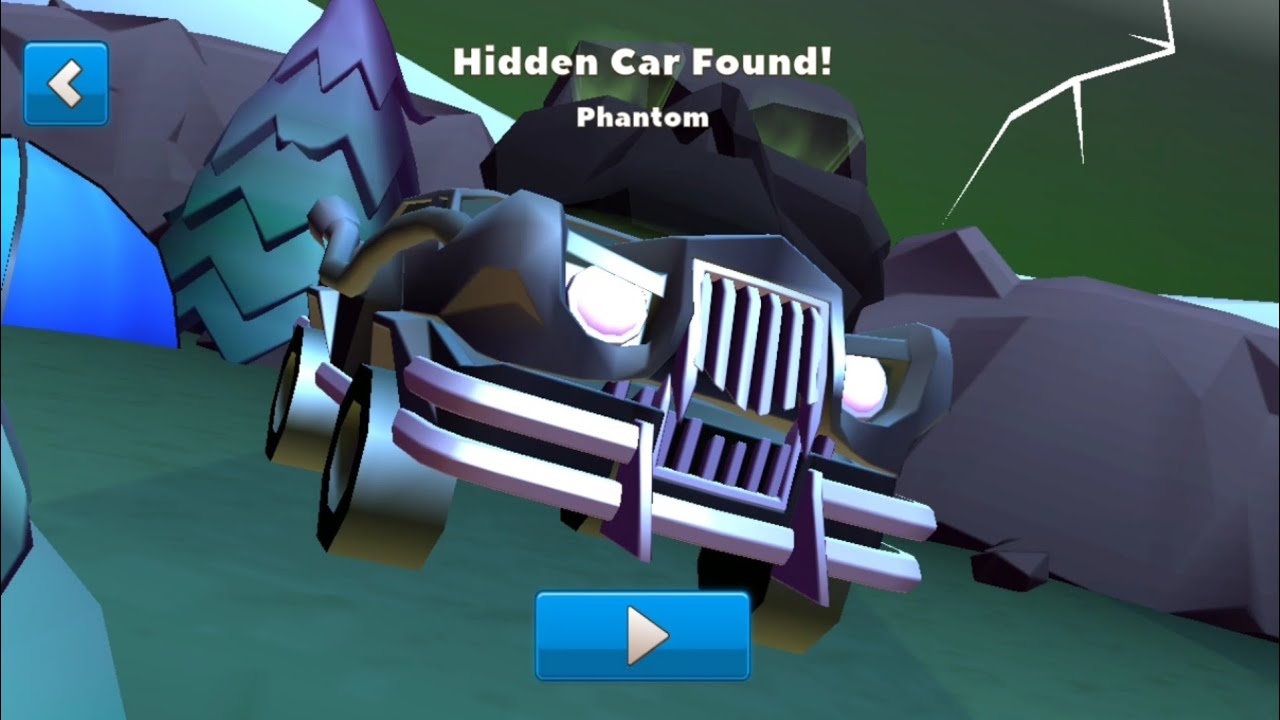Crash of Cars - Hidden car 