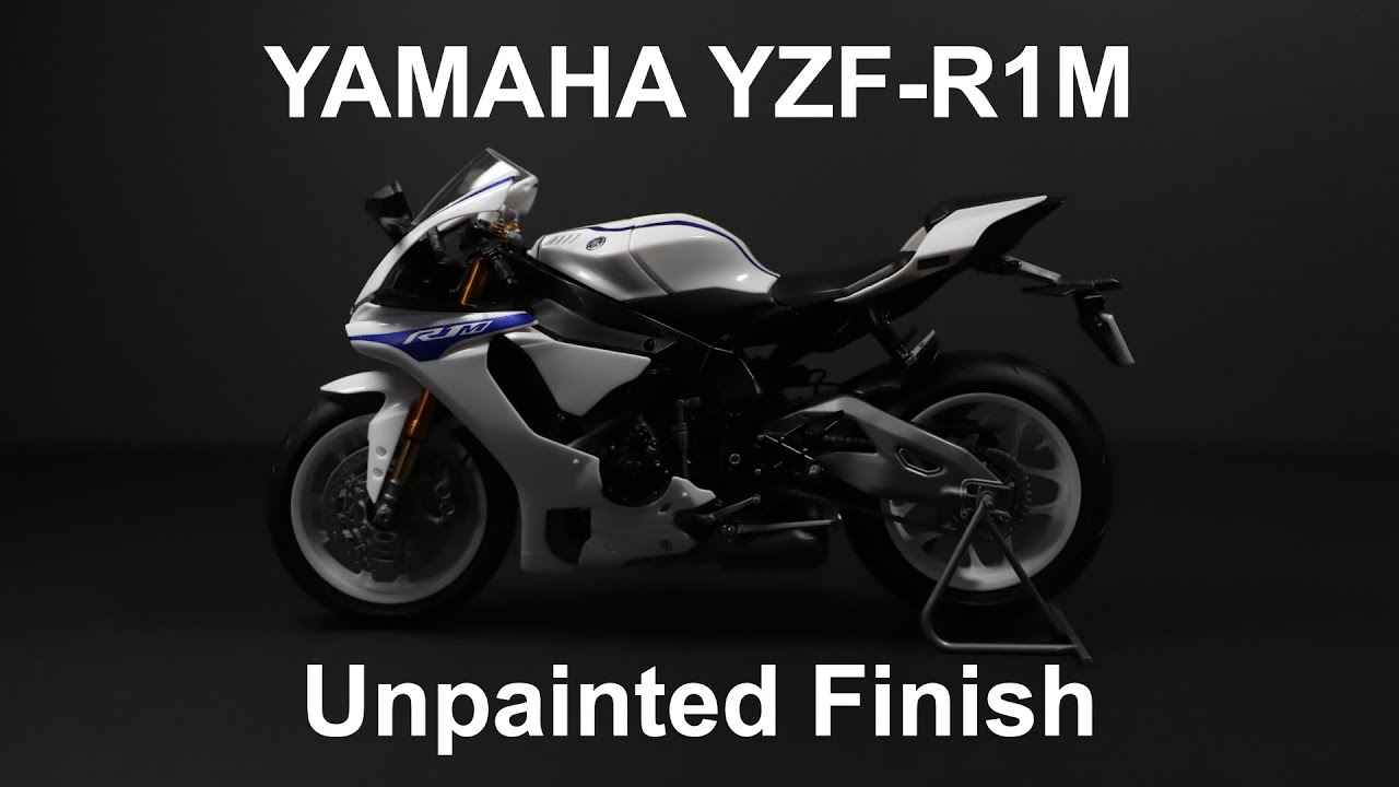 YAMAHA YZF-R1M TAMIYA 1/12 MOTORCYCLE MODEL with Detail-up Parts