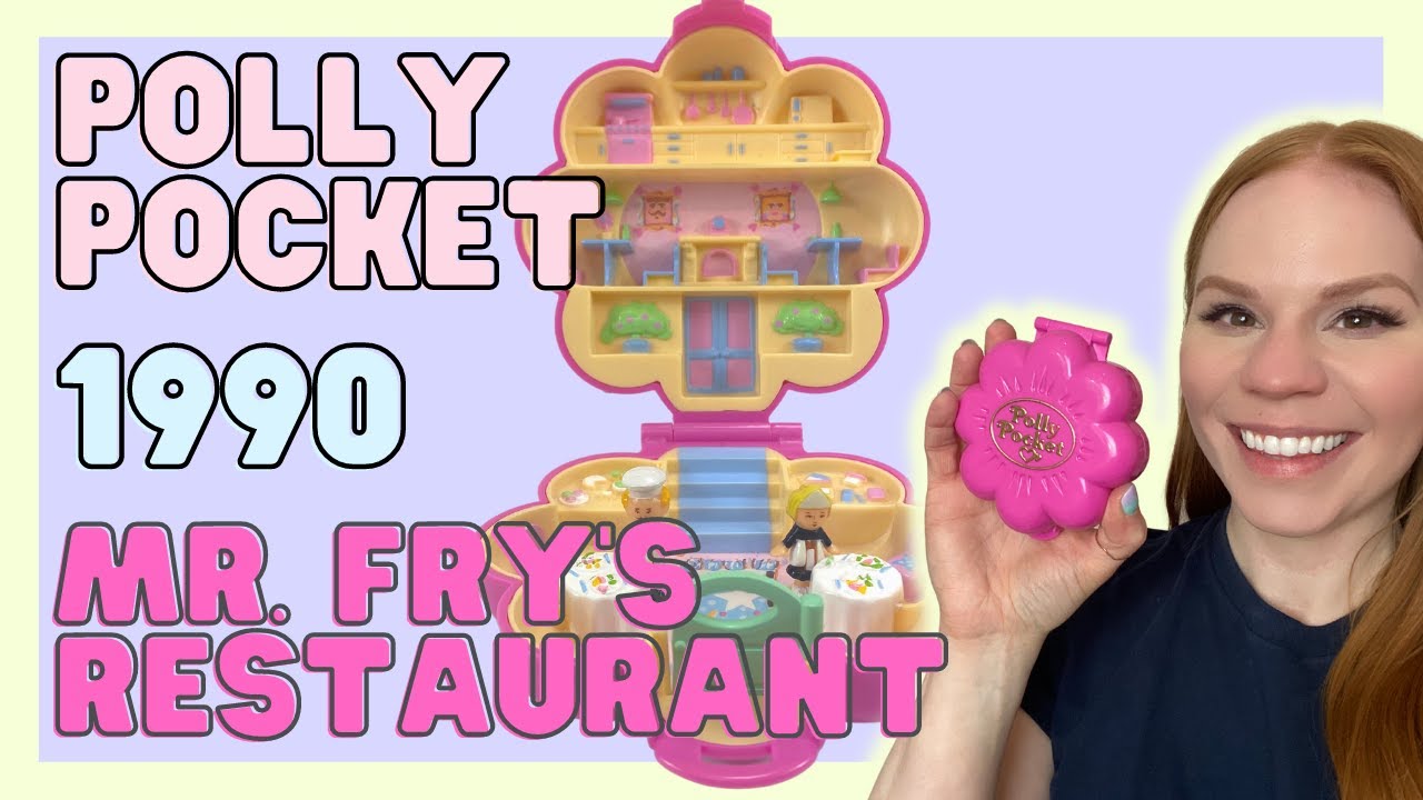 TOY TOUR: 1990 Mr. Fry's Restaurant | Vintage Polly Pocket Collection
