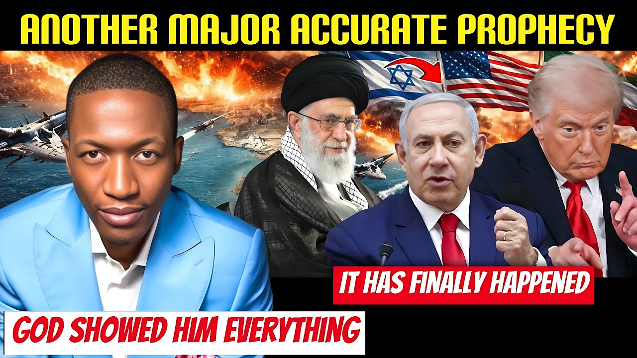 BREAKING‼️Prophet Uebert Angel Accurate Iran, Israel, USA Prophecy UNFOLDING❓#trump #iran