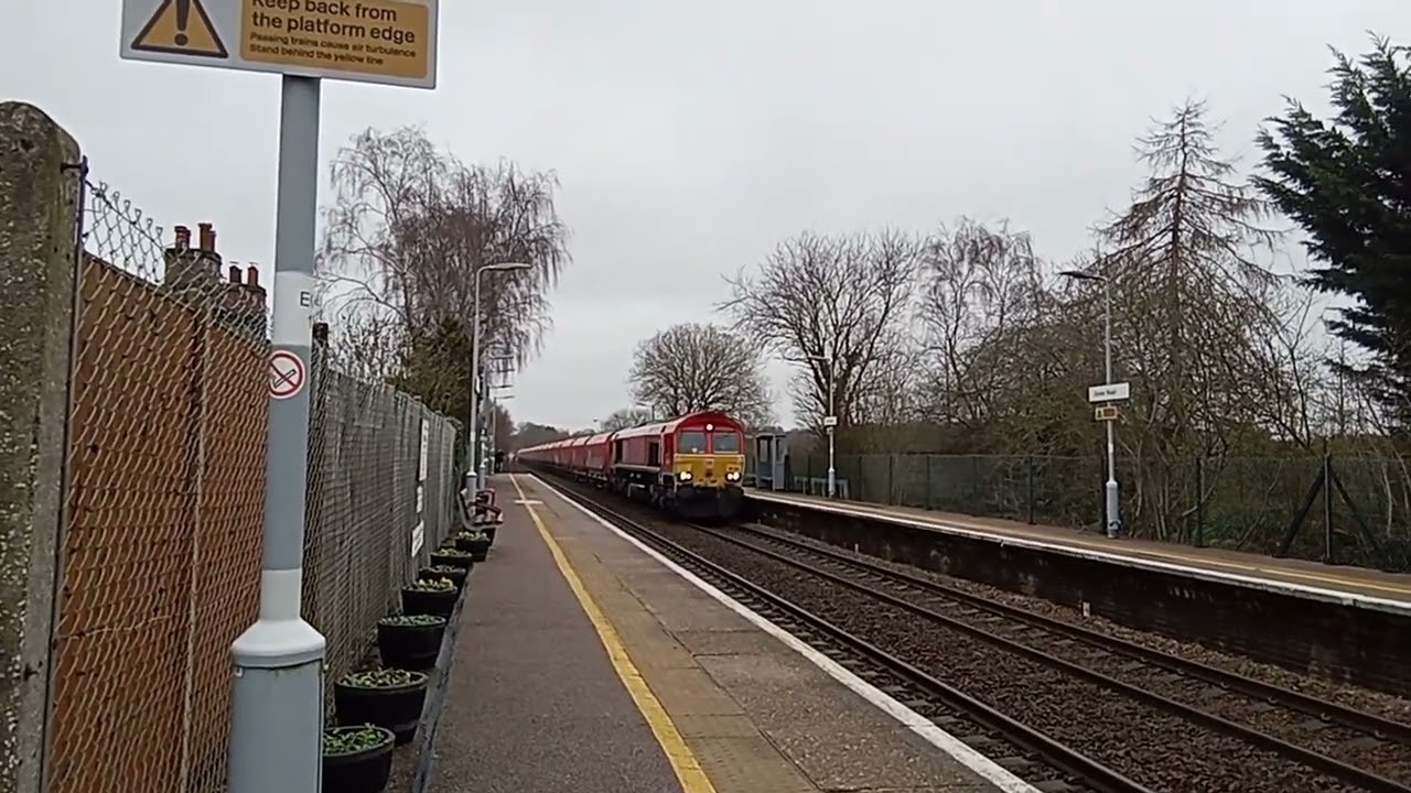 Tones and Trains at Eccles Road ( part 2 including Class 70 and 66 )