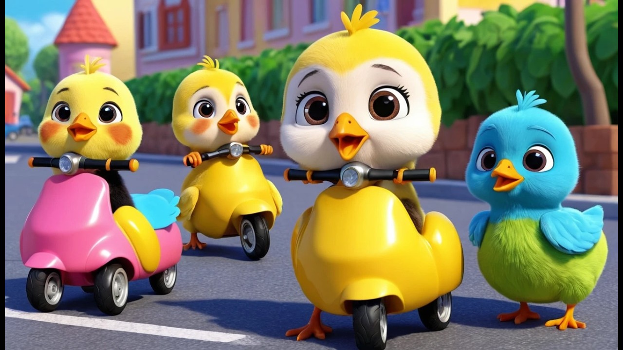 Des filles sur des mini trottinettes