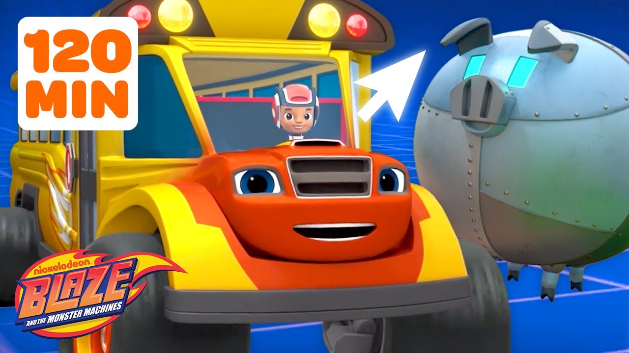School Bus Blaze Monster Machine! 🚌 w/ AJ | Science Games for Kids | Blaze and the Monster Machines