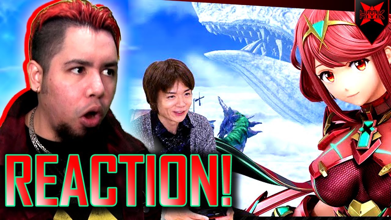 Pyra & Mythra Sakurai Presentation REACTION - Super Smash Bros Ultimate