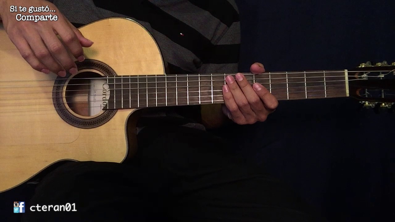 Tu me pides que te Olvide -  Leo Dan Como tocar/Tutorial Guitarra