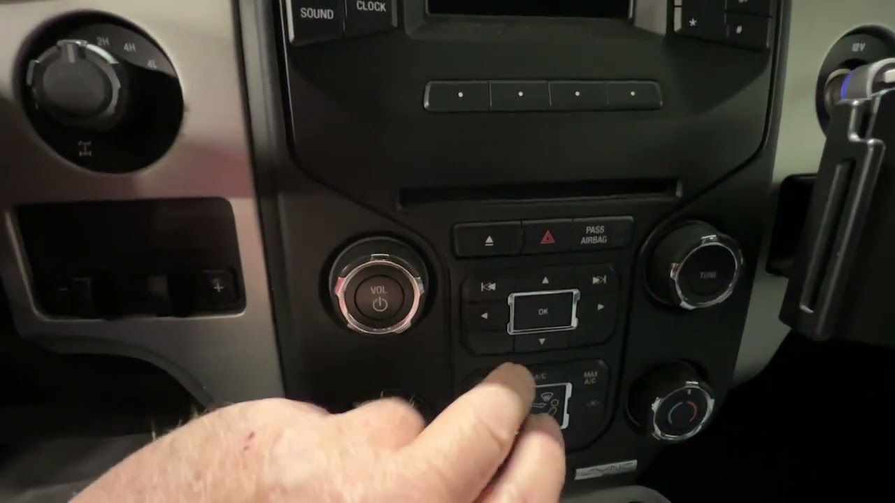 2013 F150 Radio Function and Display Screen Buttons Not Working