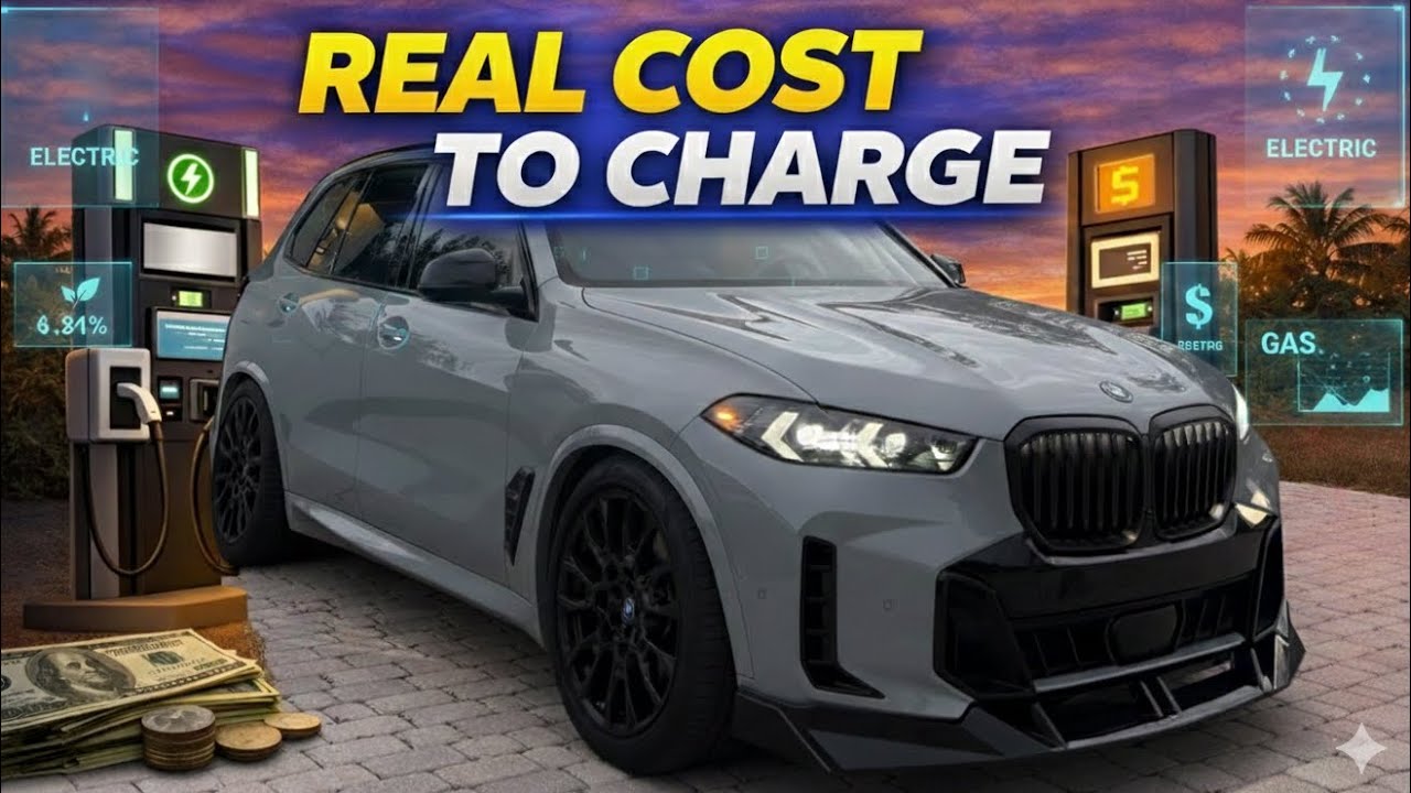 Подключаемый гибрид против бензинового: подробный анализ затрат на мой BMW X5 50e