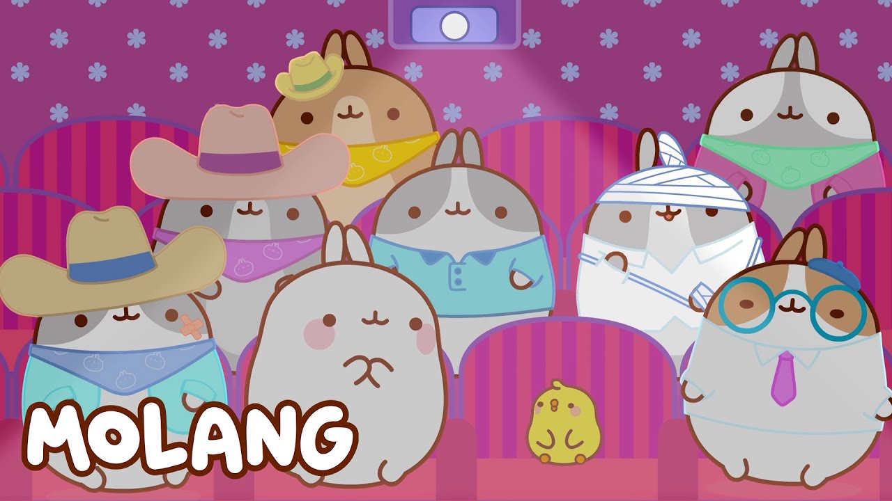 🩵✨ Molang the Movie Star 🌟 Molang | Cartoons for Kids