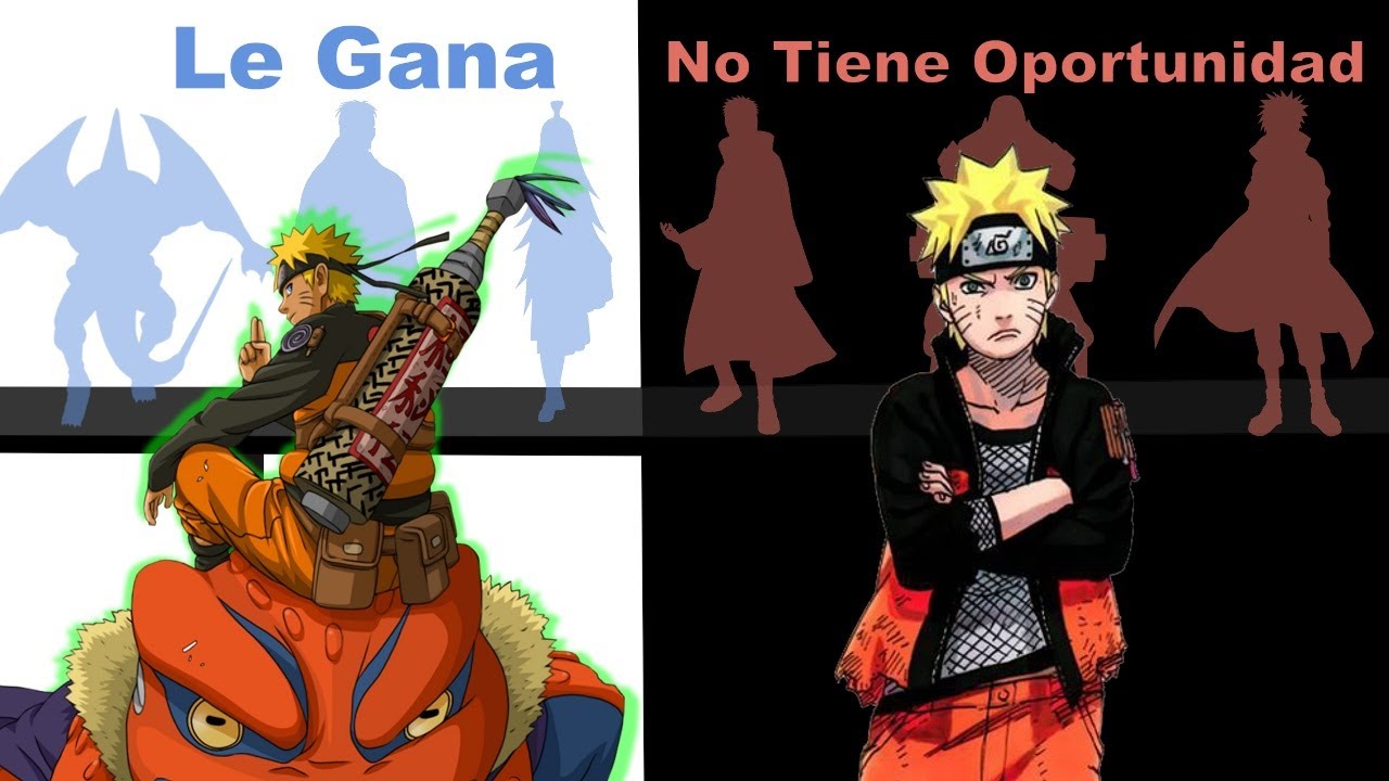 Explicación: Ninjas que Naruto Modo Sabio Puede Vencer y los que No Puede - Naruto