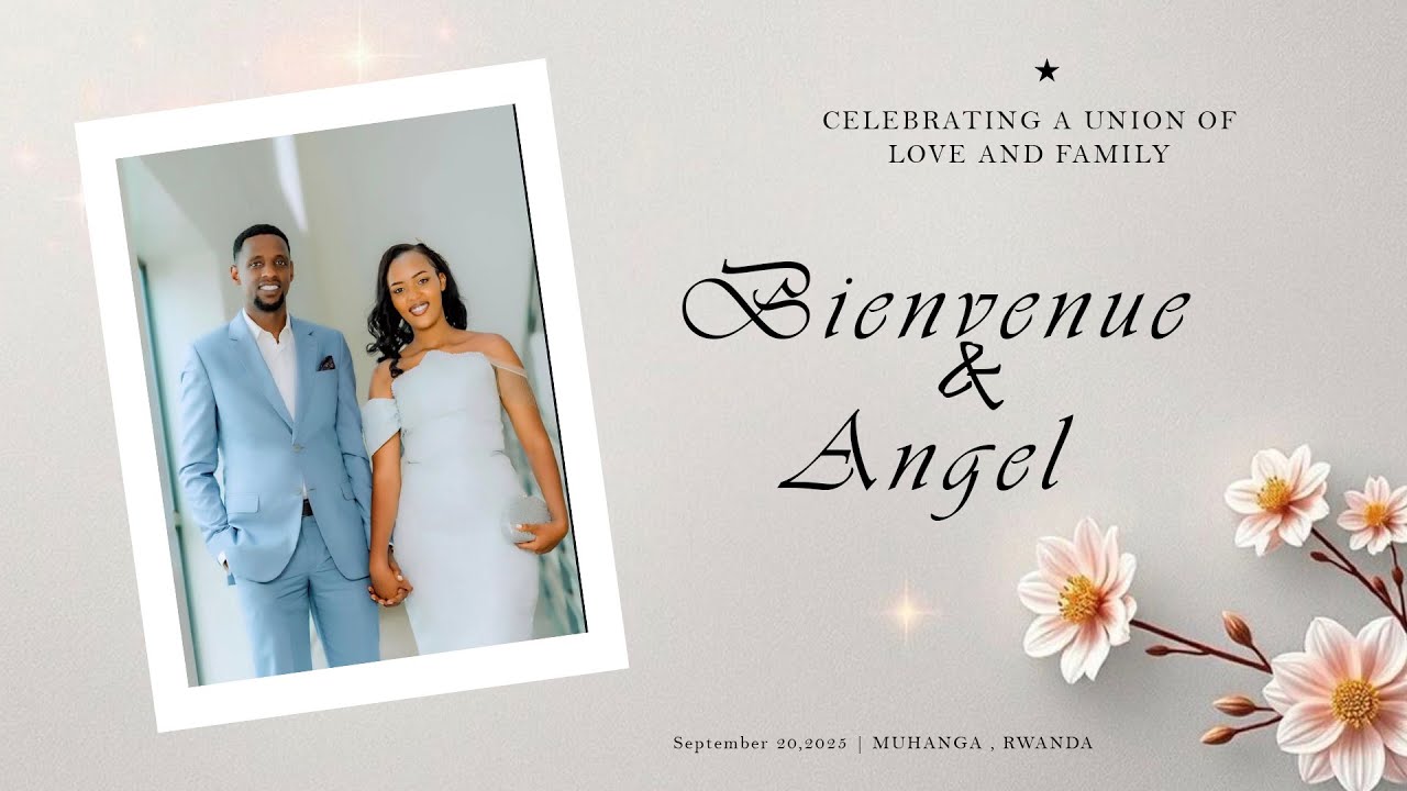 💕 💒 RUNORO BIENVENUE  & ISHEJA ANGEL WEDDING CEREMONY | September  20th , 2025