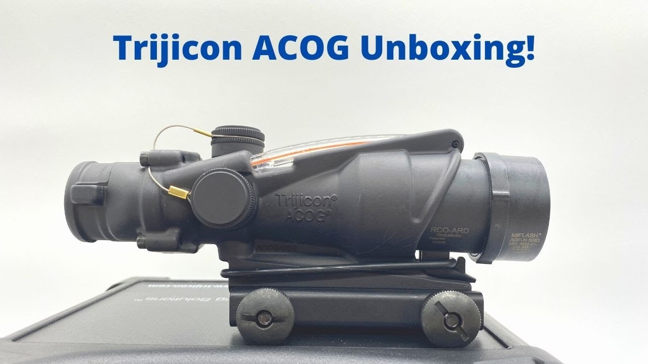 Trijicon ACOG/ RCO (TA31RCO-M4CP) Unboxing