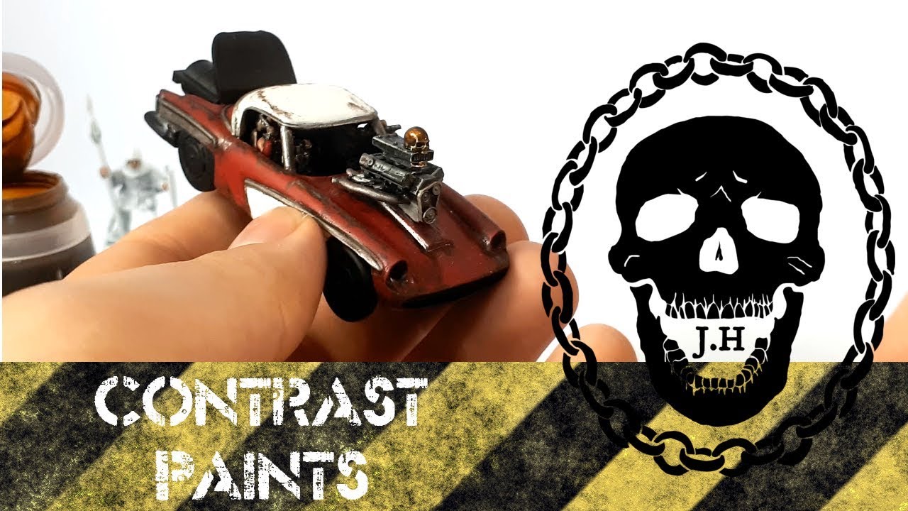 Contrast Paints and Gaslands Cars