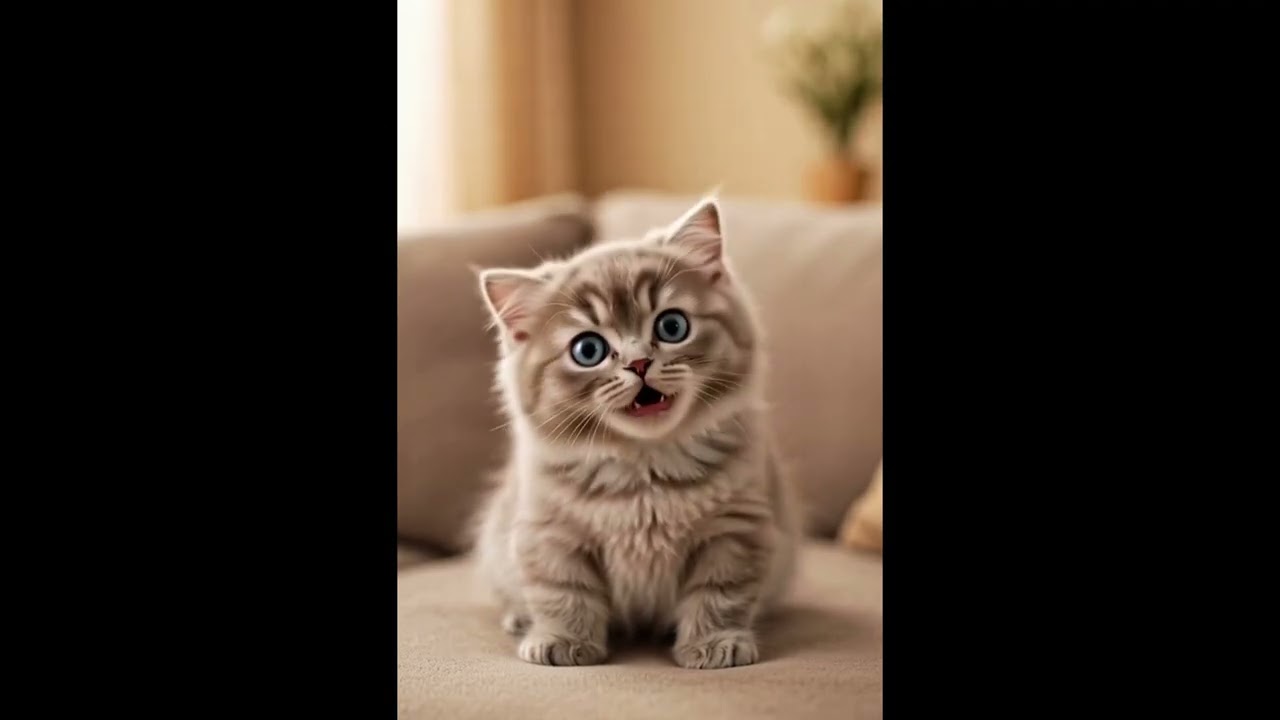 “This Chubby Cat Won’t Stop Talking 😹”