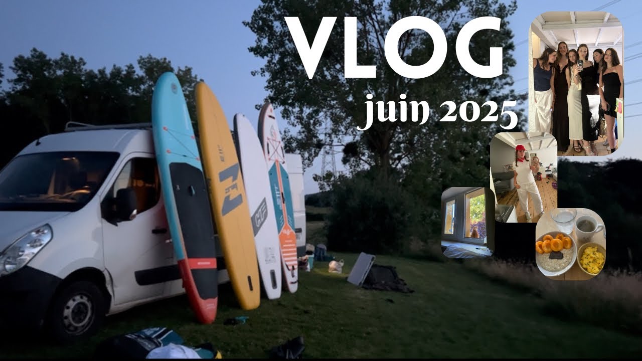 Vlog de juin : code, féria, derniers jours de cours, révisions…