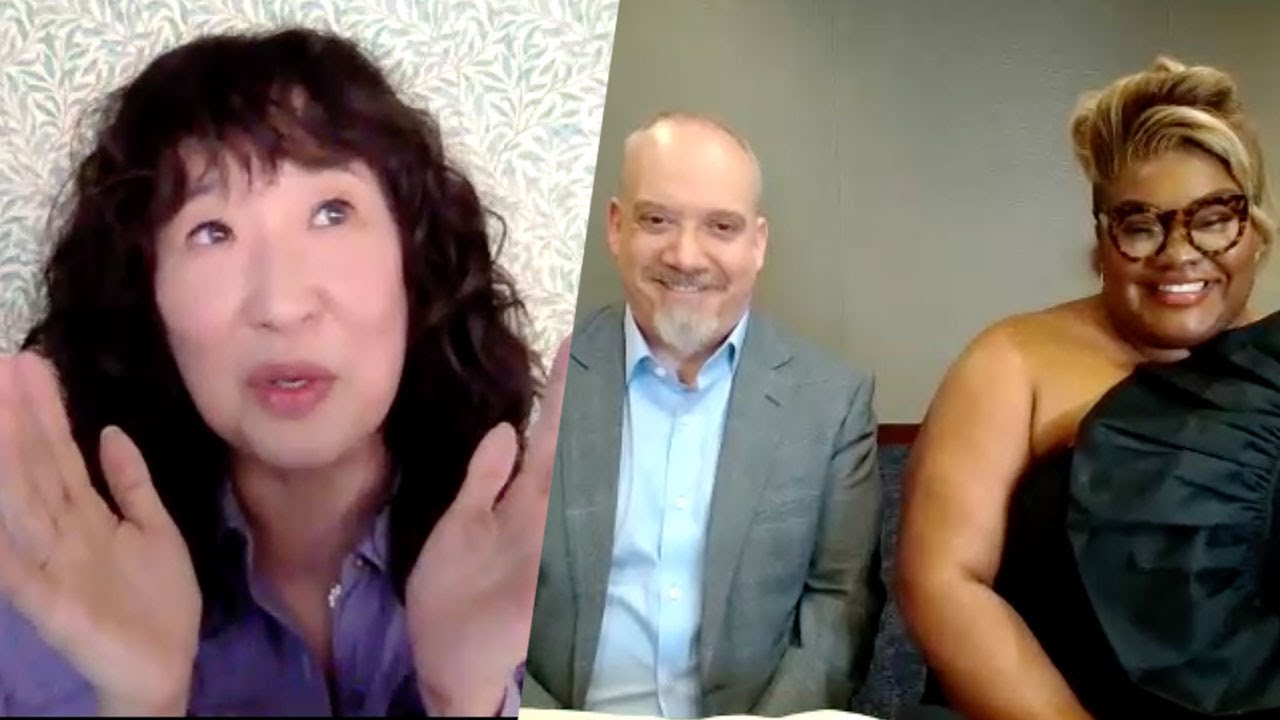 Sandra Oh Discusses THE HOLDOVERS with Da'Vine Joy Randolph and Paul Giamatti