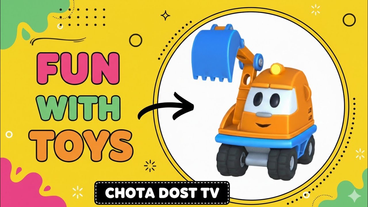 Short & Sweet: Chota Dost TV: Playing with My New Toy Truck! 🏗️