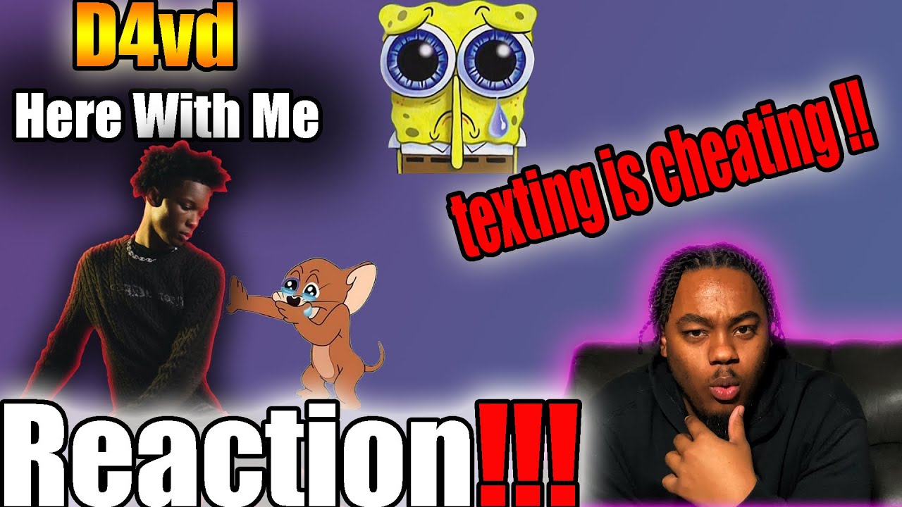 Первая реакция ЗДЕСЬ СО МНОЙ D4vd 😢💔