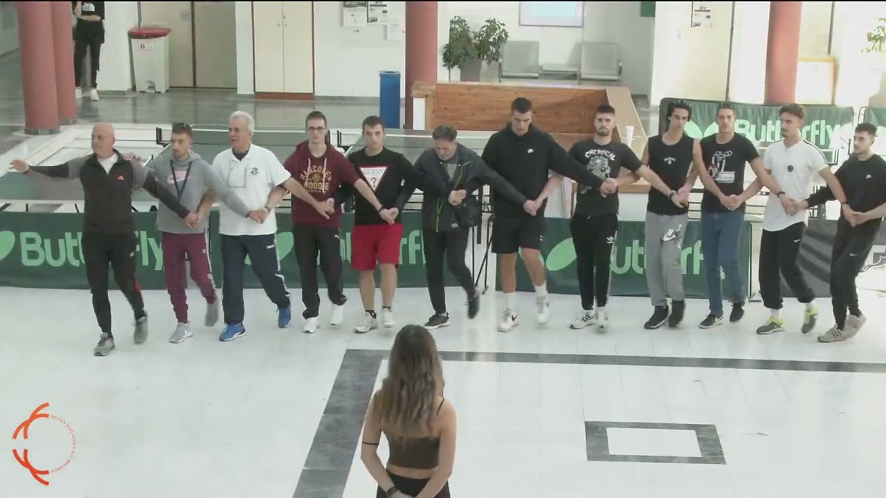 Πρόβα - μάθημα Ζωναράδικου στο ΤΕΦΑΑ Κομοτηνής - Κομοτηνή, όλη η πόλη ένας κύκλος