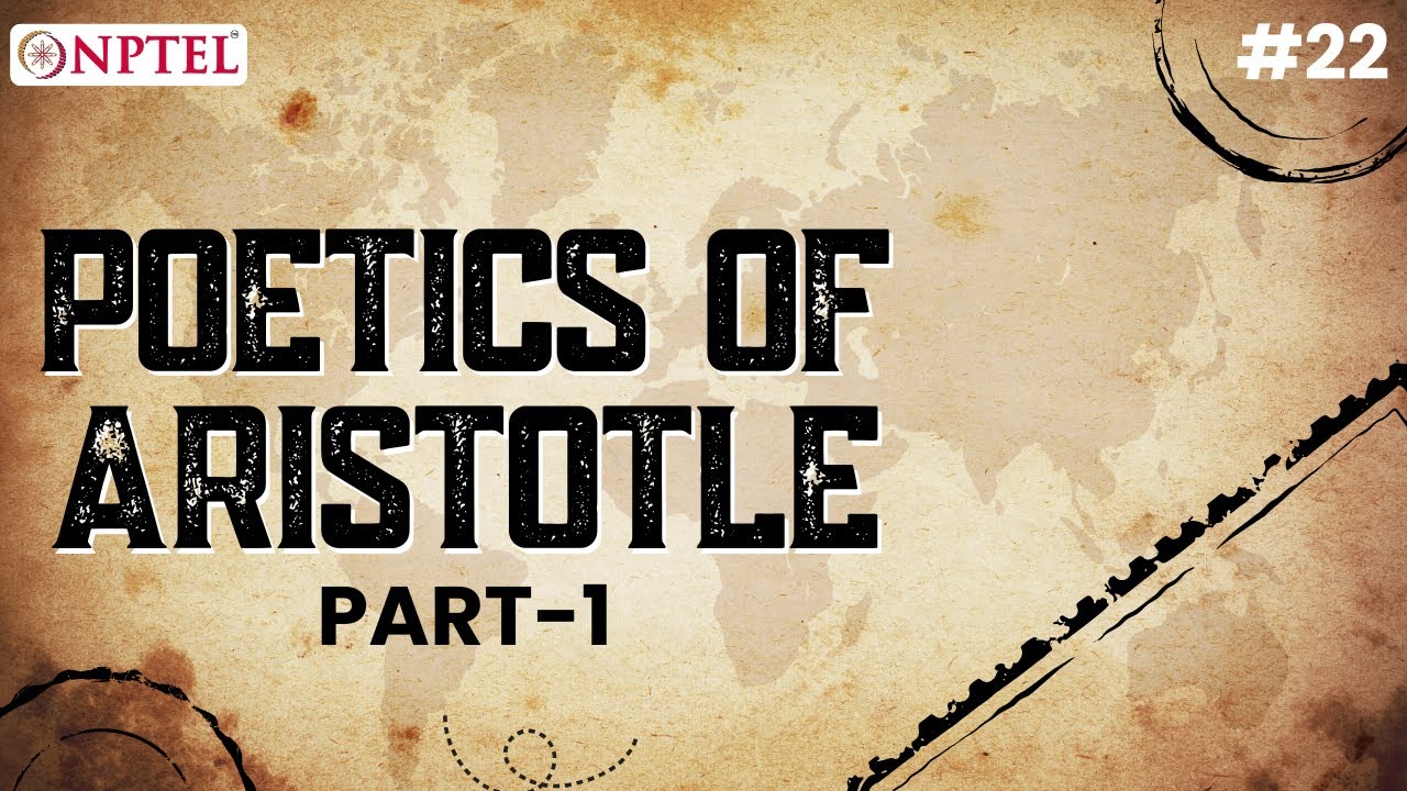 #22 Aristotle's Poetics | Part I | Introduction to World Literature