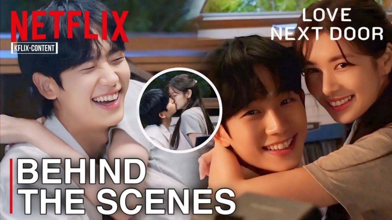 BEHIND THE SCENES | Jung Hae In and Jung So Min flirt with each other too much❤️🥰#LoveNextDoor