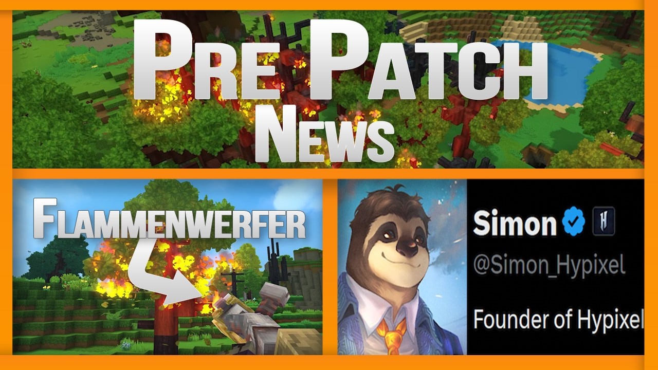 Hytale News - Ein Flammenwerfer! Mehr Strukturen und vieles mehr jetzt neu | Deutsch