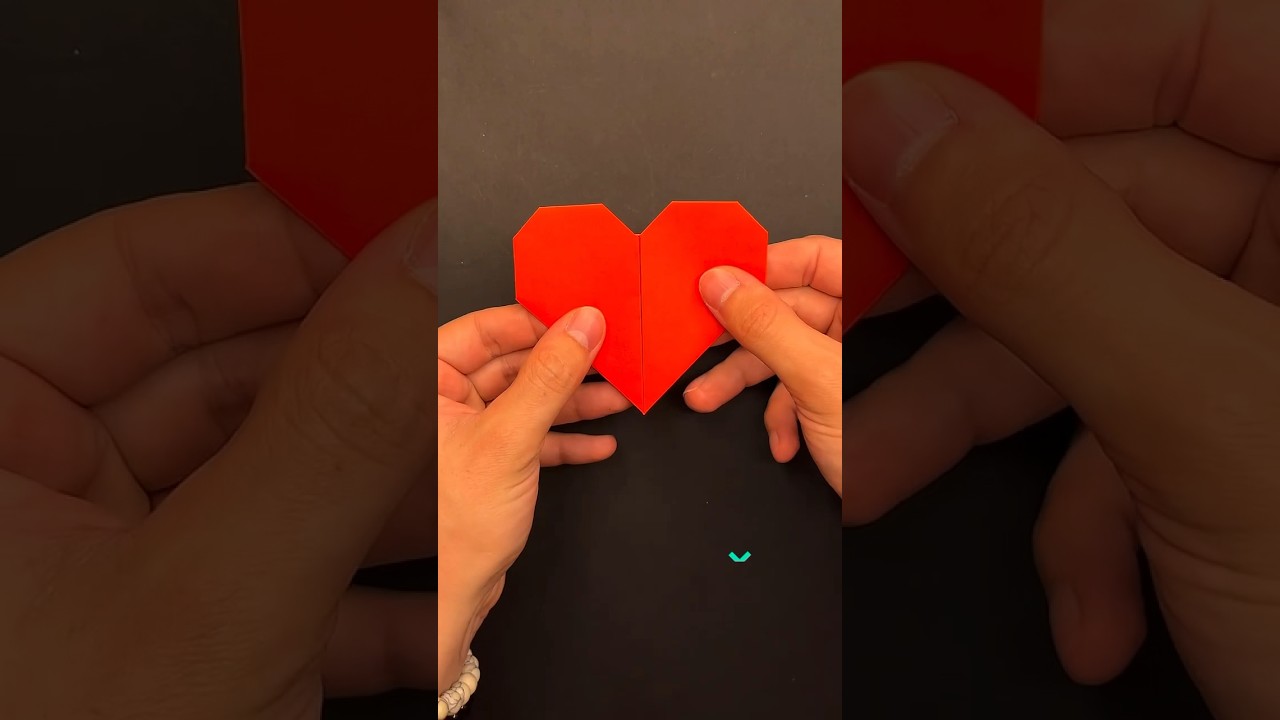 Сердце оригами #origami