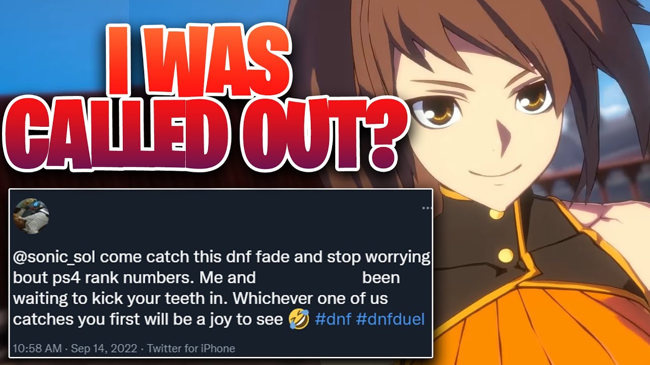 I love fighting people from FGC Twitter in DNF Duel