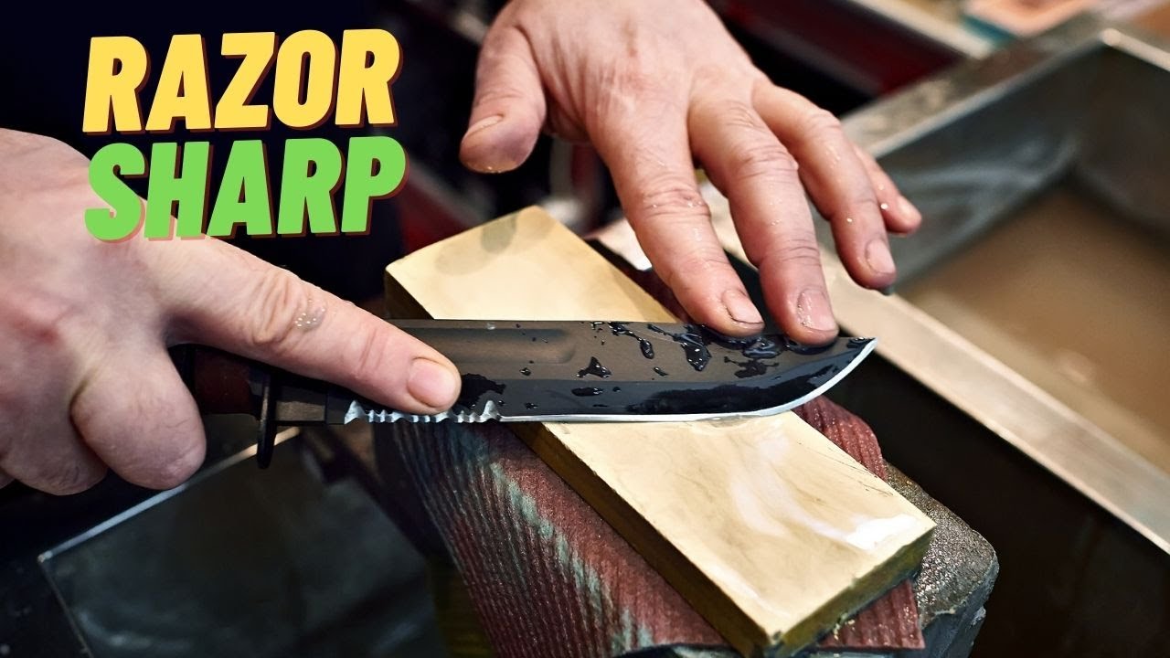 Knife Sharpening Basics for Beginners | Mora Companion | Whetstone | Freehand Sharpening