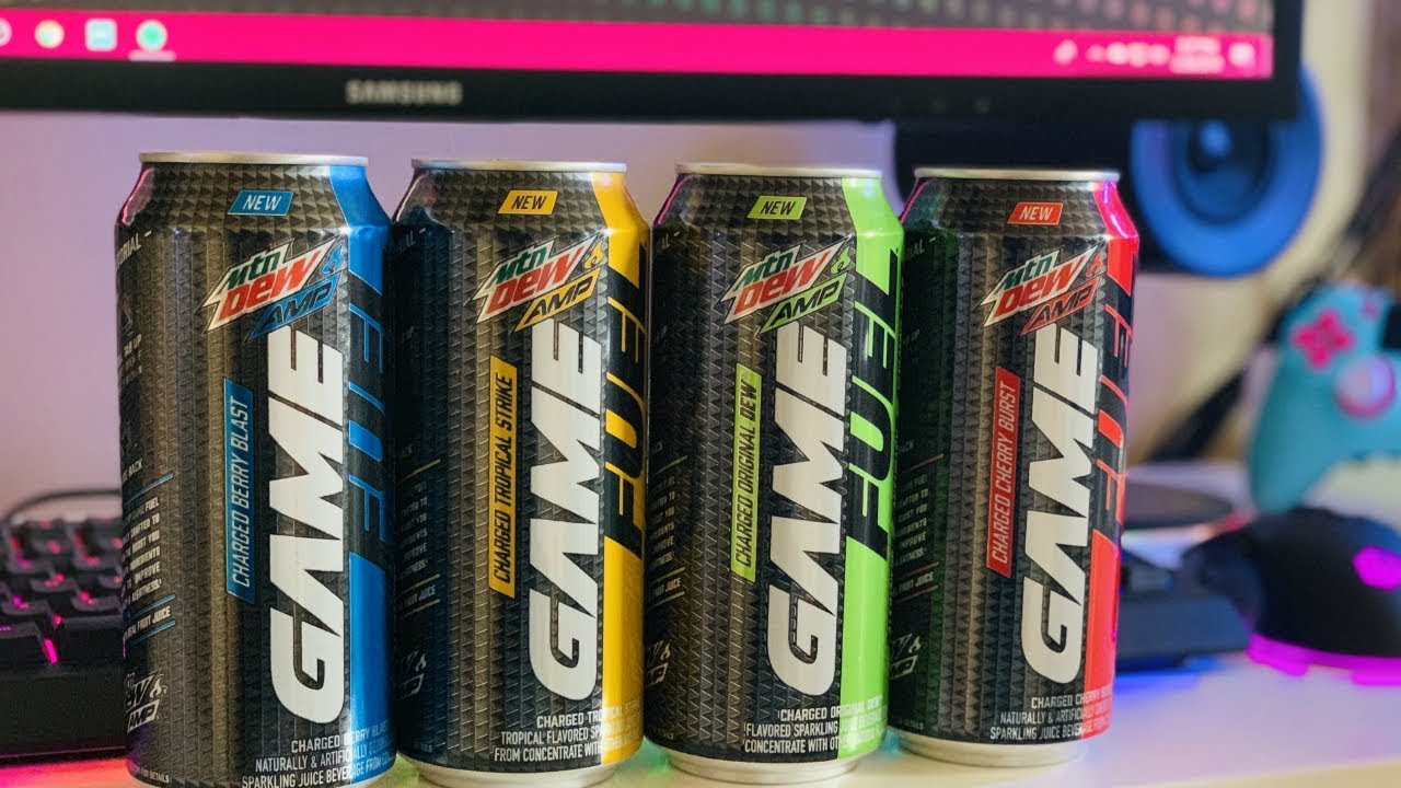 MOUNTAIN DEW GAME FUEL TASTE TEST AND REVIEW