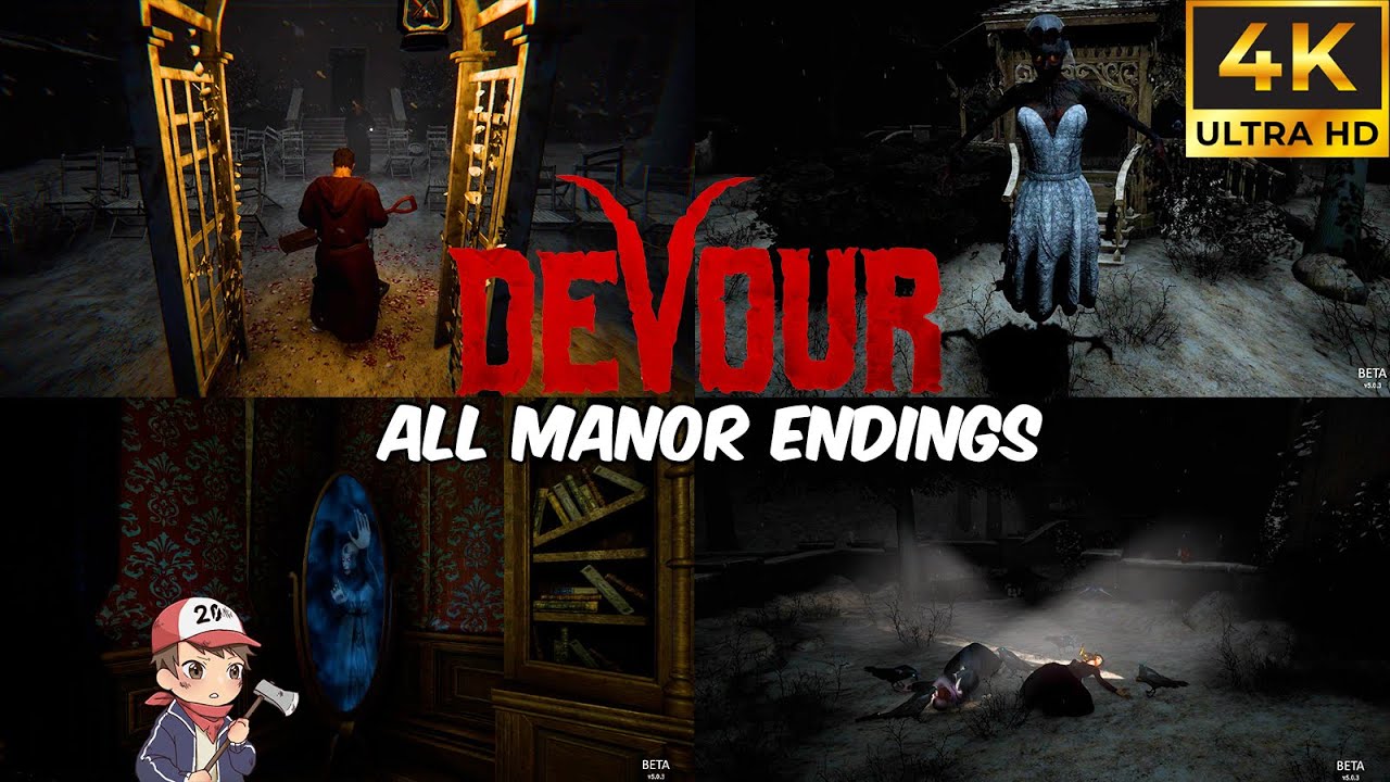 Devour Manor Все концовки
