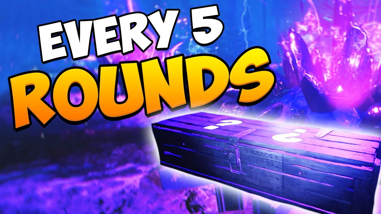 We have to Hit the Mystery Box EVERY 5 Rounds (Cold War Zombies)