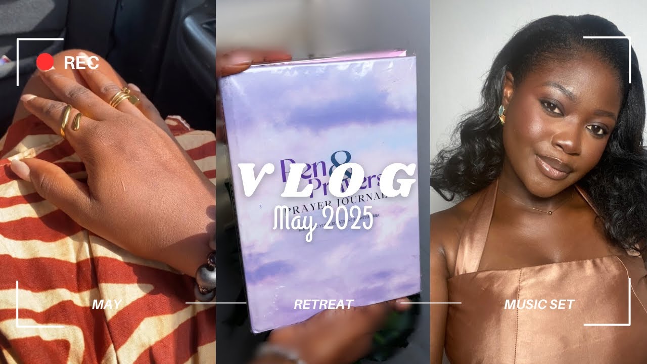 I WENT ON A PERSONAL RETREAT || MUA ON A MUSIC VIDEO SET || SUMMARY OF MAY 2025