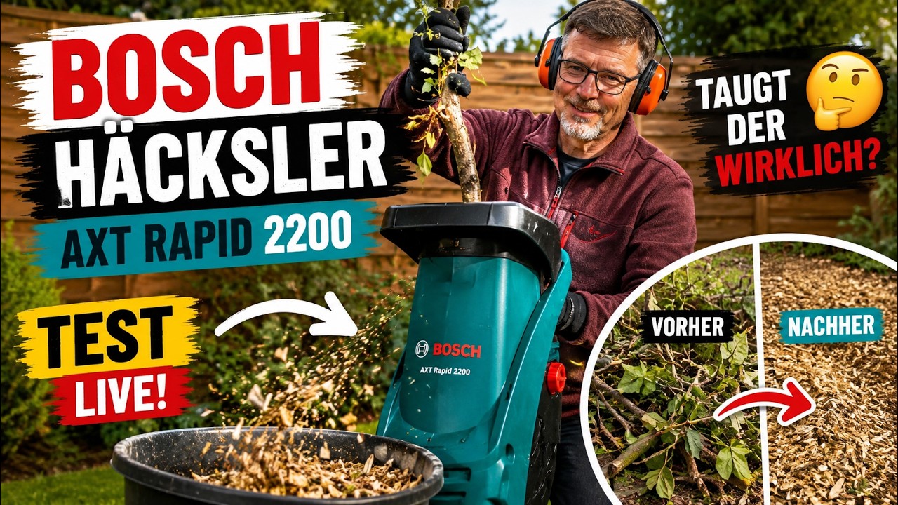 Шредер Bosch AXT Rapid 2200 Test