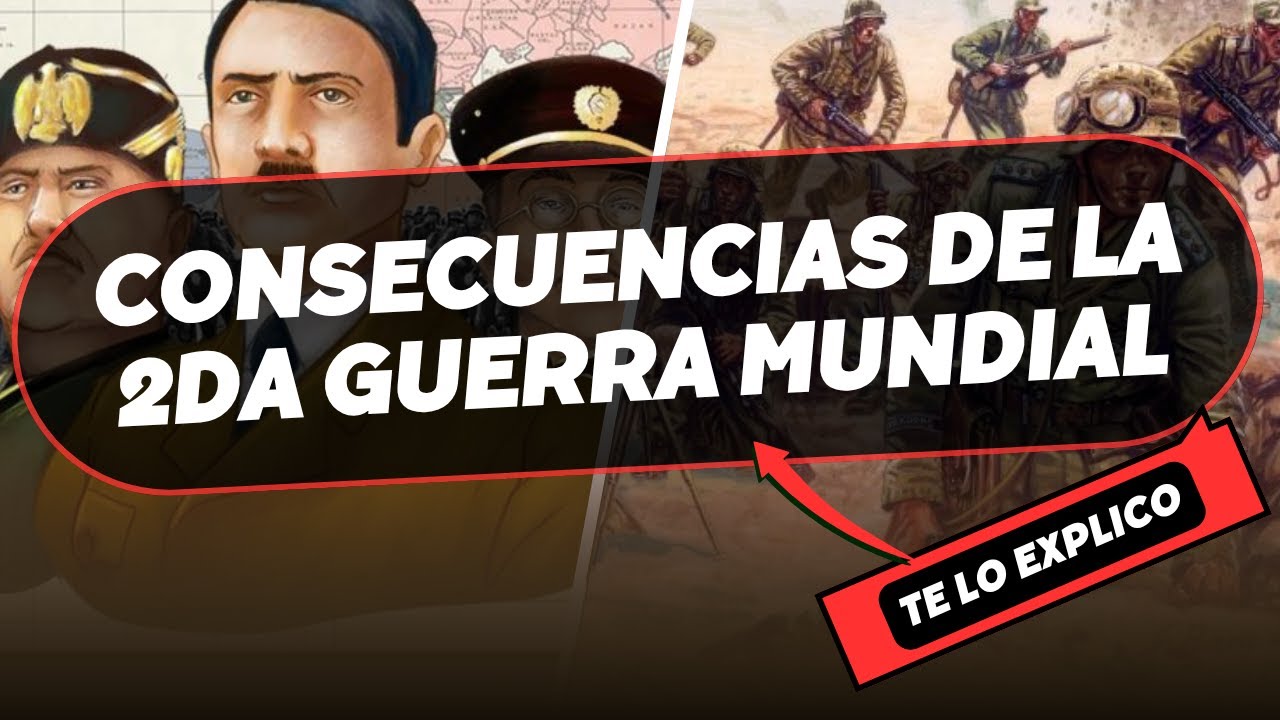 Consecuencias de la Segunda Guerra Mundial/ Explicacion Facil