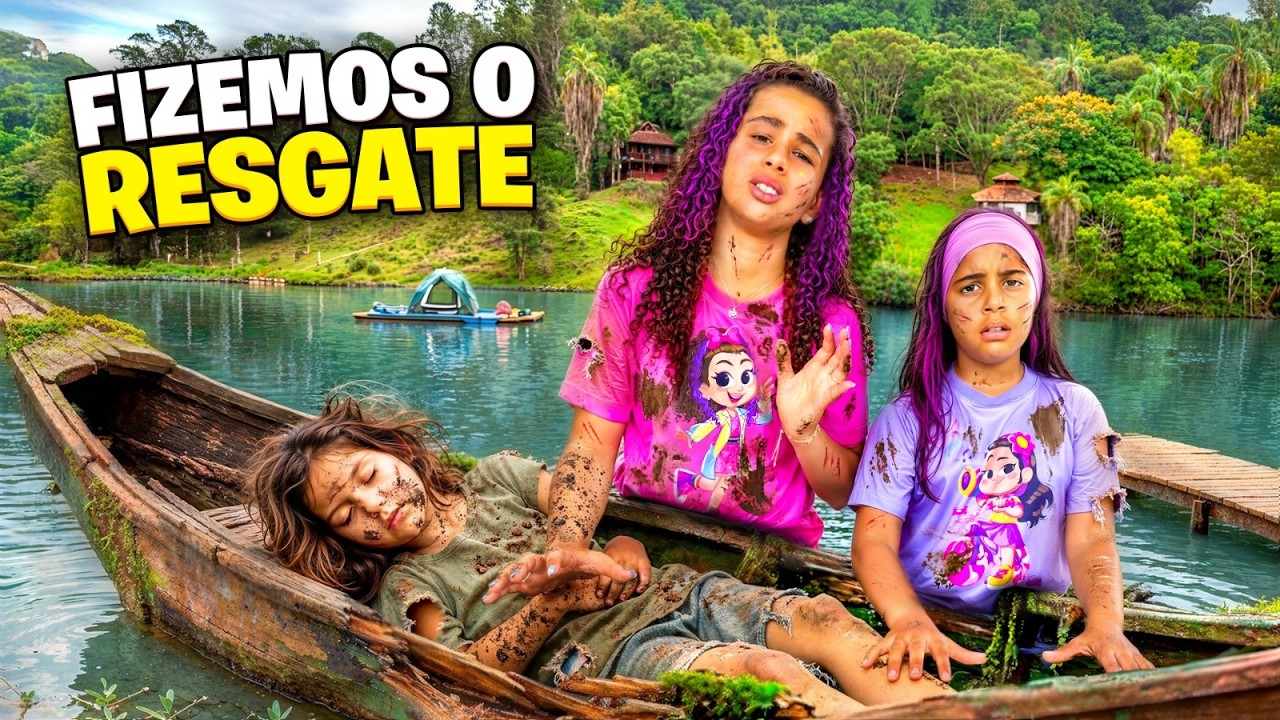 ENCONTRAMOS UMA MENINA ABANDONADA EM UM BARCO NO MEIO DA LAGOA ! - E NINGUÉM SABIA DE ONDE ELA VEIO