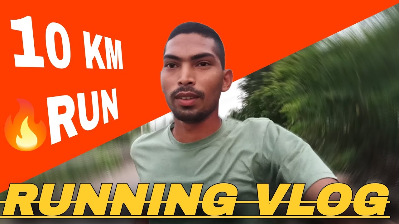 Running Vlog | 10 KM Running Challenge | आज हमने 10 किलोमीटर दौड़ लगाई