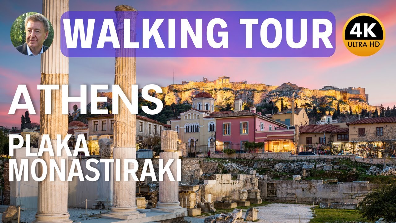 GREECE ATHENS Walking Tour: Exploring the Enchanting Plaka and Monastiraki