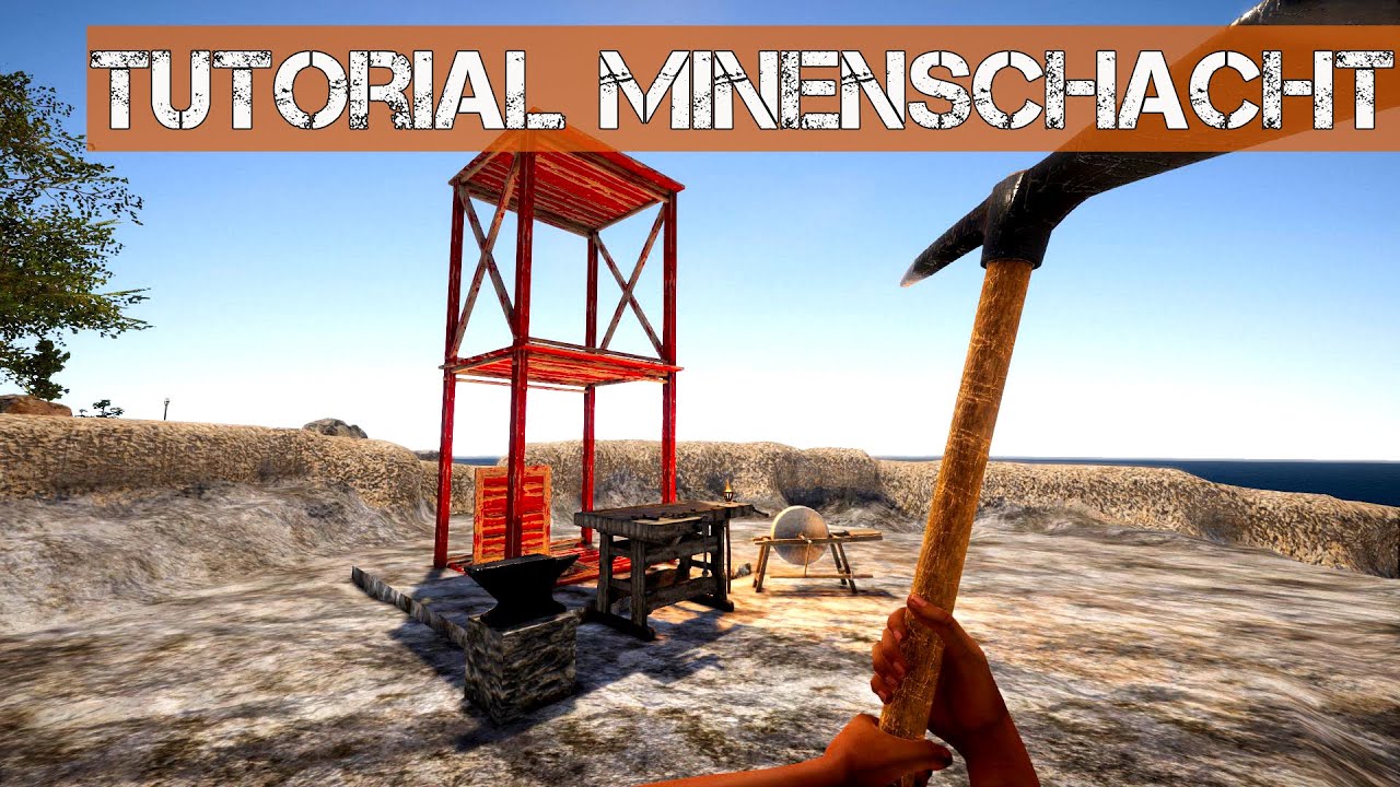 Minenschacht  zur Hölle | RISING WORLD | #tutorial #bauanleitung