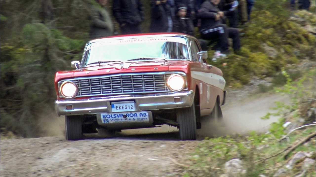 FORD FALCON V8 Rally Action | Pure V8 Sound