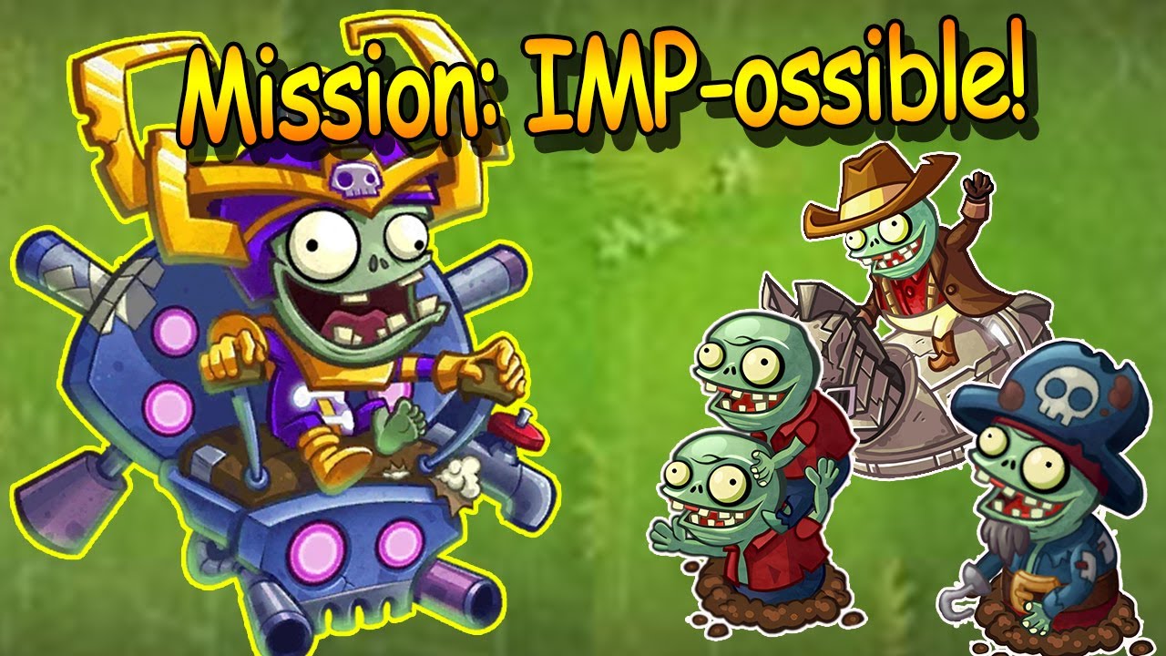 A Very LEGIT IMP Deck With Huge-Gigantacus ▌PvZ Heroes