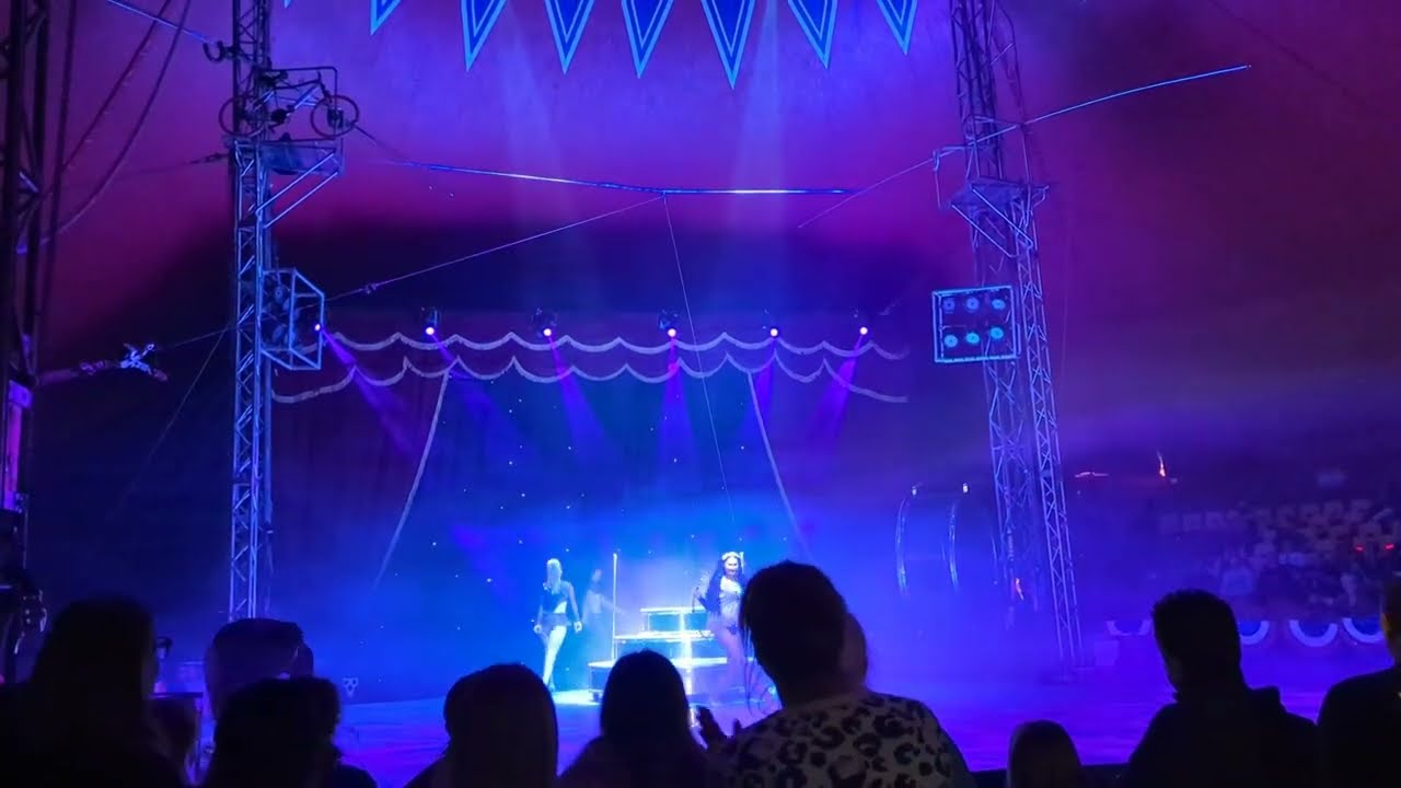 Hula Hoop Girl At Circus Vegas