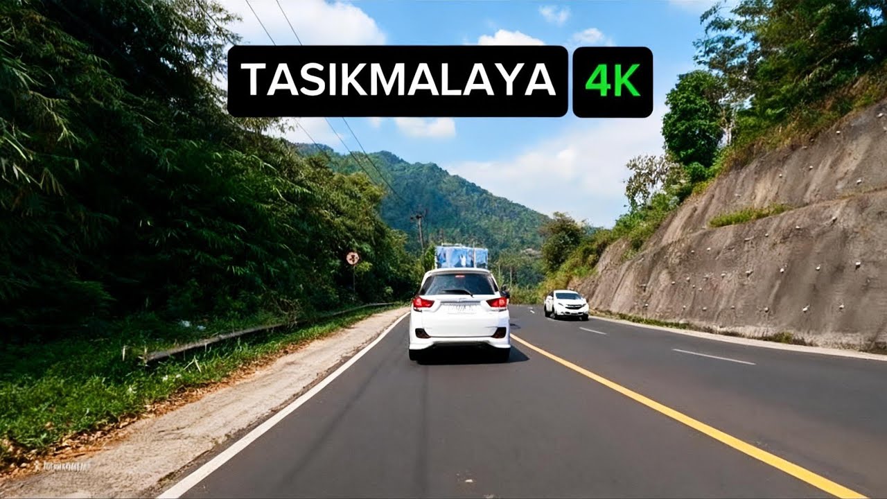 Tasikmalaya 4K - Mengemudi dari Kadipaten -  Rajapolah Tasikmalaya