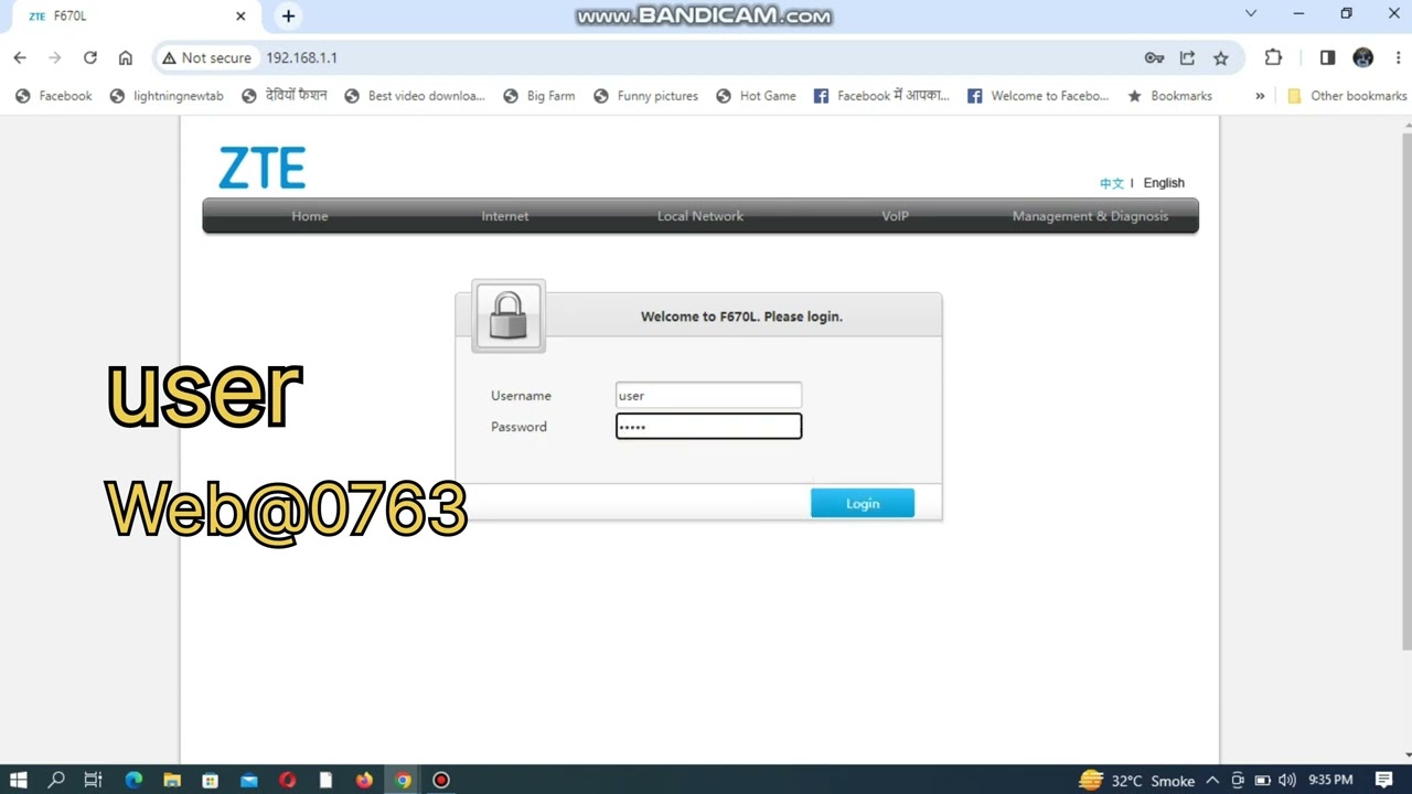What to do when a username password does not work (super admin password )Zte modem
