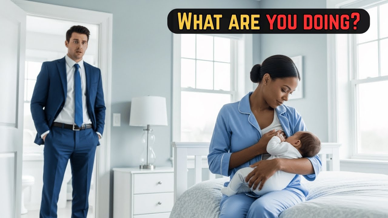 A Widowed Millionaire Saw A Nanny Nursing His Baby(3 month baby)—What He Did Next Changed Everything