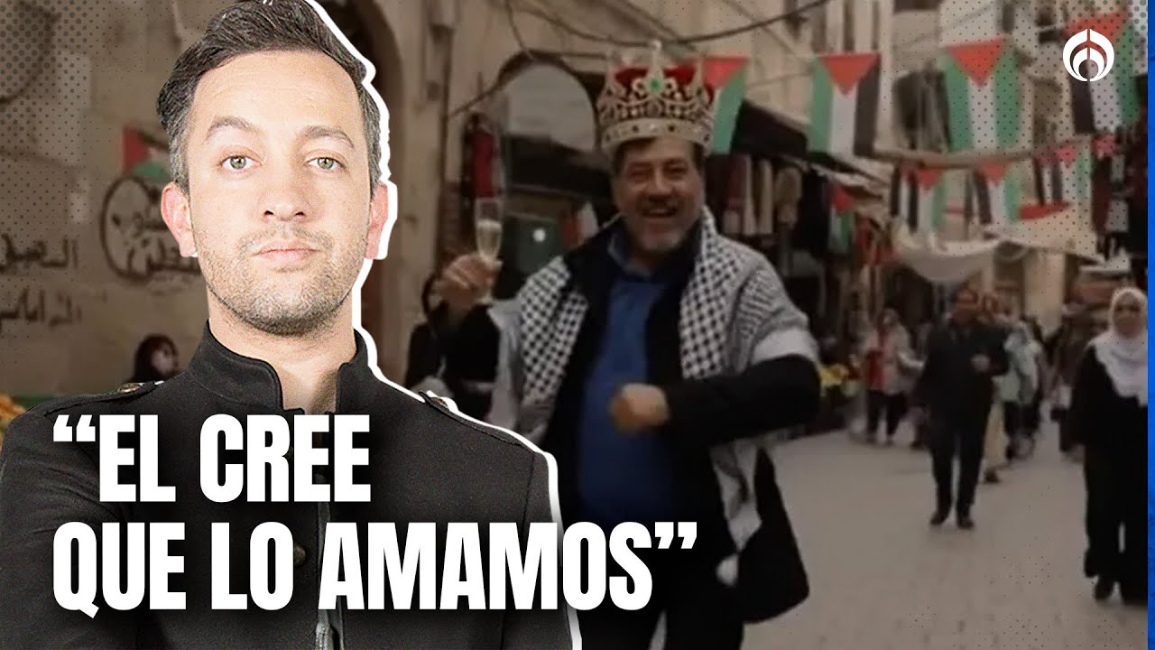 Viralizan cumbia de las ‘aventuras’ de Noroña en Palestina