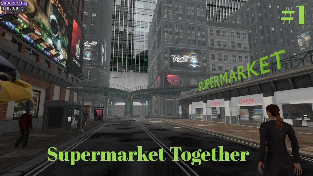 Открываем свой магазин с нуля!  #1 / Supermarket Together