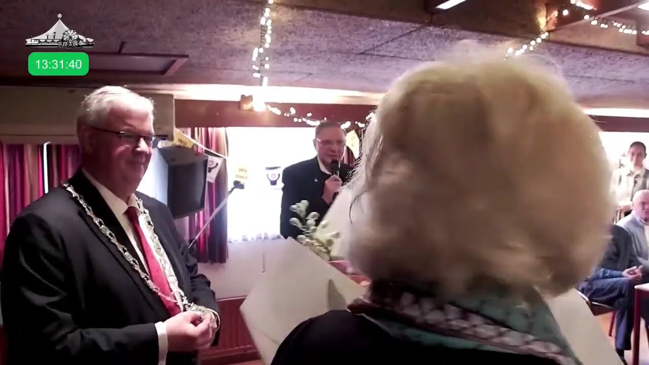 Afscheidsfeest  Jos Rouw aan boord van het KSCC