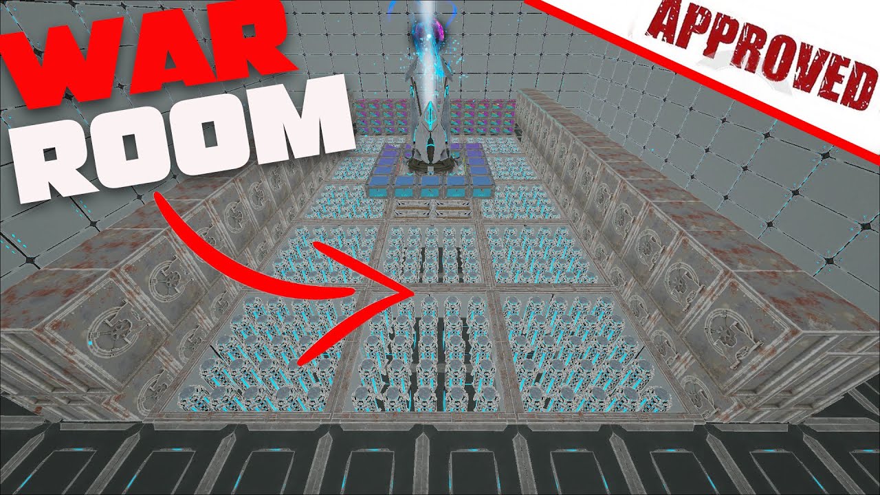 COMO CONSTRUIR una WAR ROOM para TRIBUS ALFAS | ARK PC