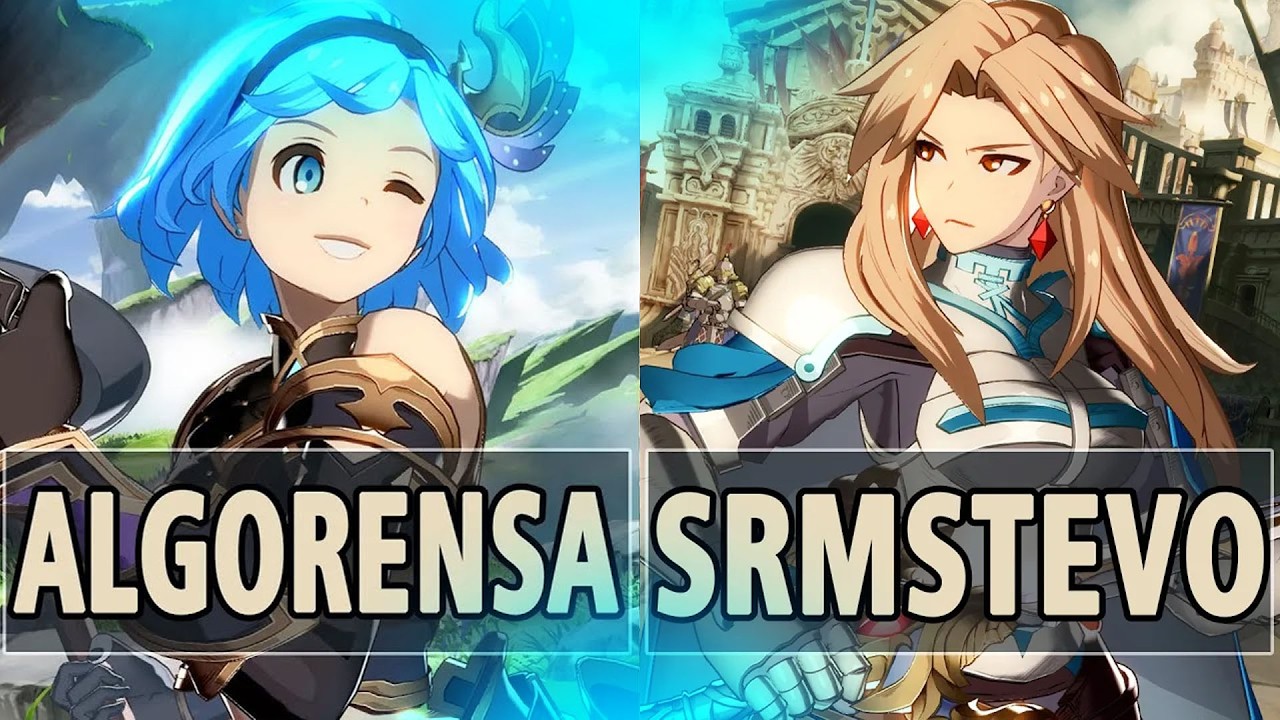 GBVSR:🔥AlgoRensa (EX Djeeta) Vs SRMstevo (Katalina)🔥| High Level Gameplay.